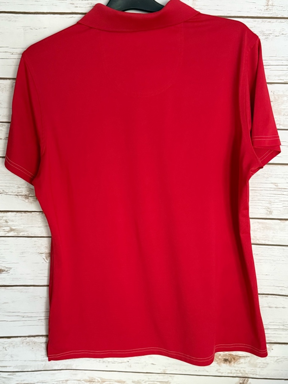 Pebble Beach Women’s Polo Golf Shirts 1 Red 1 Blue Short Sleeve Bundle of Two XL - Picture 6 of 14